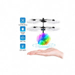 MognaMart™ RC Flying Ball Drone – Infrared Hand Induction Helicopter Toy with LED Disco Lights