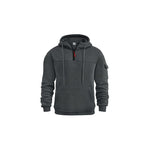 Mogna Mart™ Men’s Tactical Quarter-Zip Fleece Pullover Hoodie with Sleeve Pocket