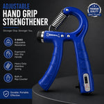 Mogna Mart™ Adjustable Hand Grip Strengthener with Built-in Rep Counter