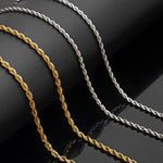 Mogna Mart™ Stainless Steel Rope Chain Necklace