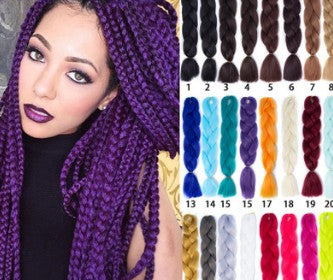Mogna Mart™ Synthetic Braiding Hair Extensions – Jumbo Braid Set