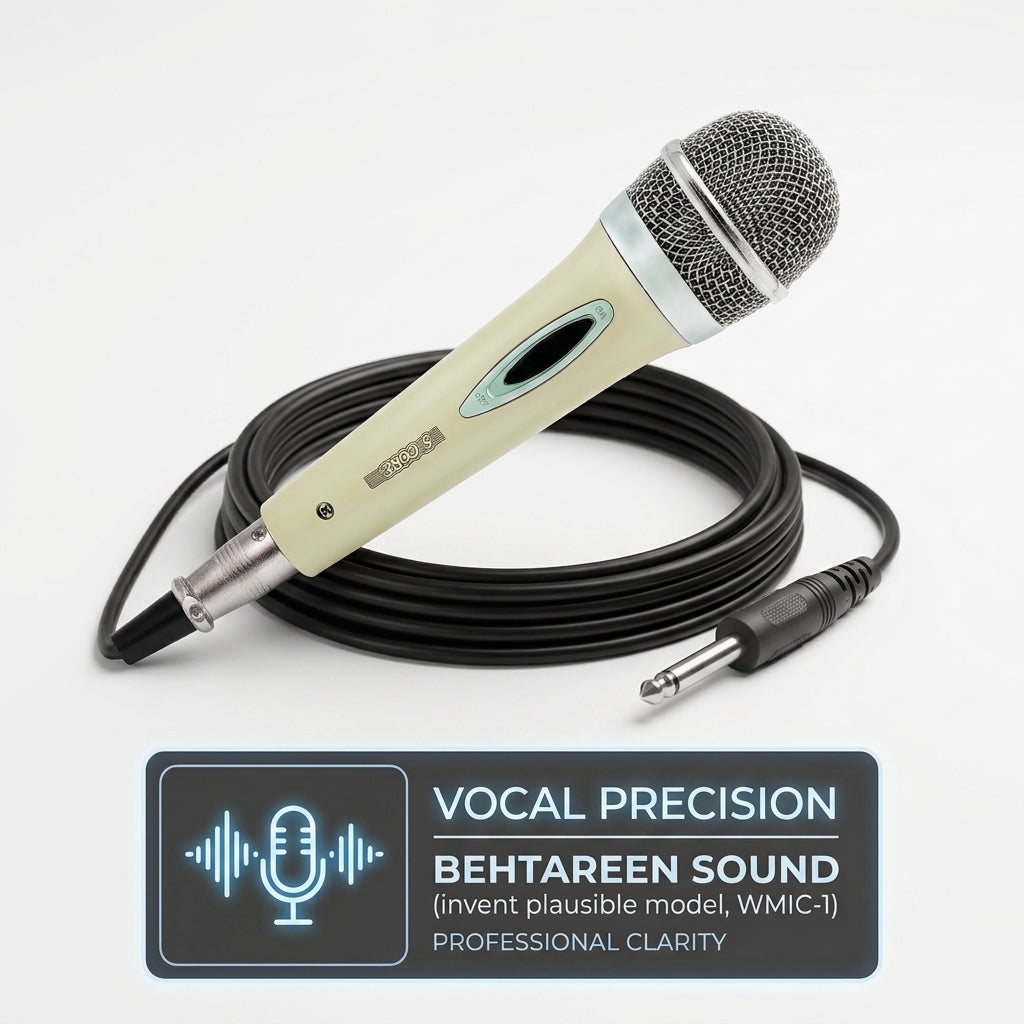 MognaMart™ Premium Dual Wireless Microphone Set – Professional Handheld Dynamic Mics for Karaoke, Speeches & Events