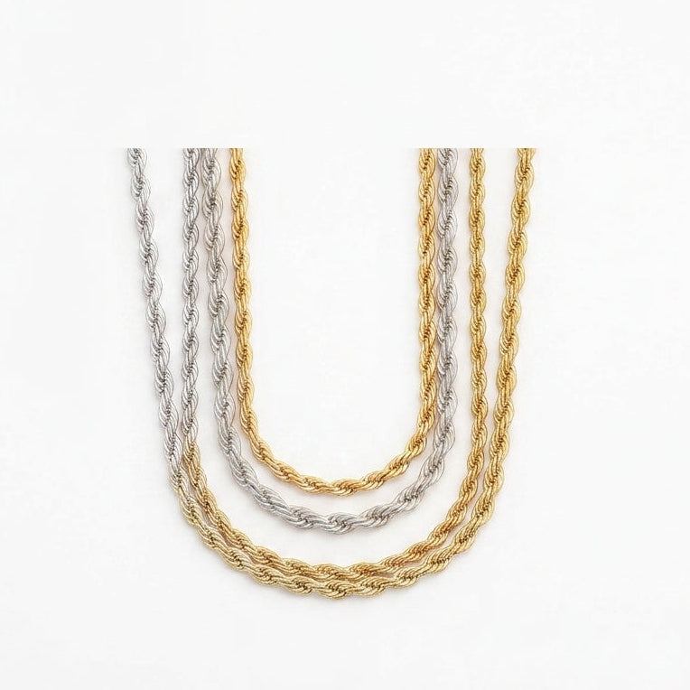 Mogna Mart™ Stainless Steel Rope Chain Necklace