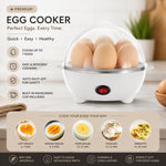 MognaMart™ Electric Rapid Egg Cooker – 7-Egg Capacity Boiler & Steamer