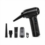 MognaMart™ 2-in-1 Electric Air Duster & Vacuum Cleaner – 160,000 RPM Cordless Blower with LED Light & 4 Speed Modes